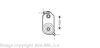 AVA QUALITY COOLING VW3110 Oil Cooler, automatic transmission